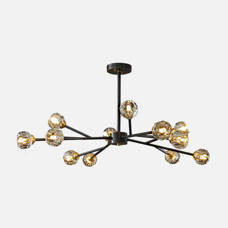 Luces de techo colgantes de rociado de estilo de lujo posmodernos