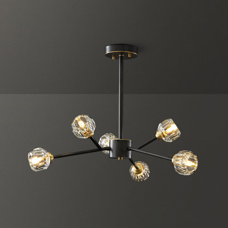 Luci a soffitto a sospensione a sospensione in stile spray di lusso postmoderno