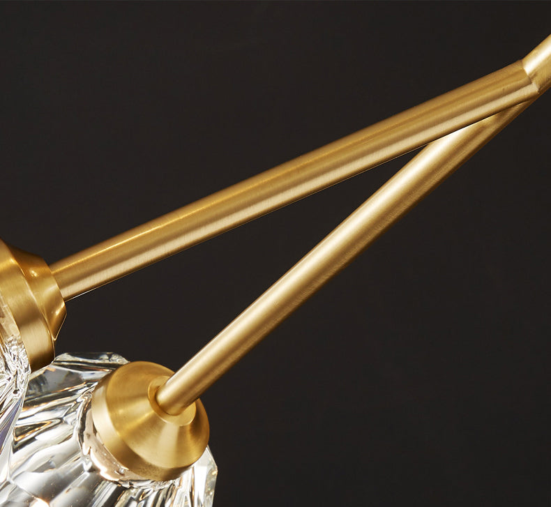 Luces de techo colgantes de rociado de estilo de lujo posmodernos