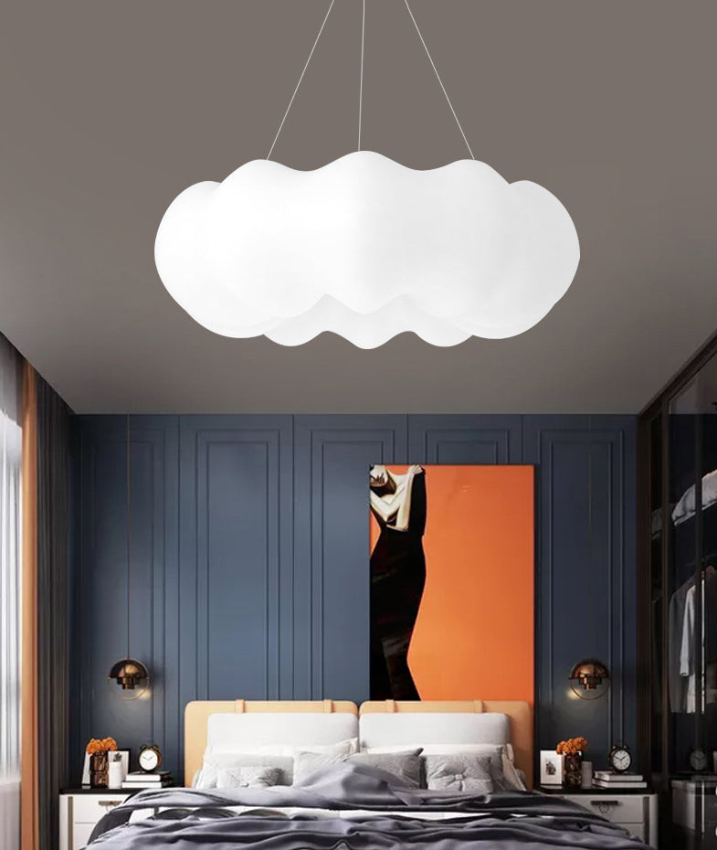 Wolkvormige hanglank kroonluchter moderne minimalistische stijl acrylhangend licht