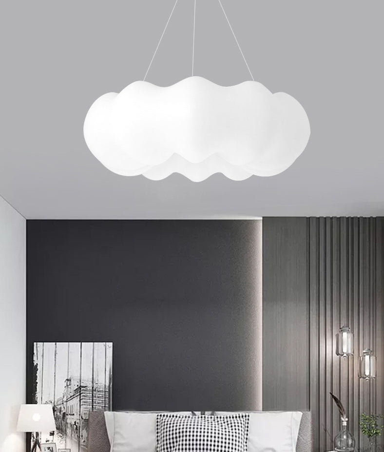 Wolkvormige hanglank kroonluchter moderne minimalistische stijl acrylhangend licht
