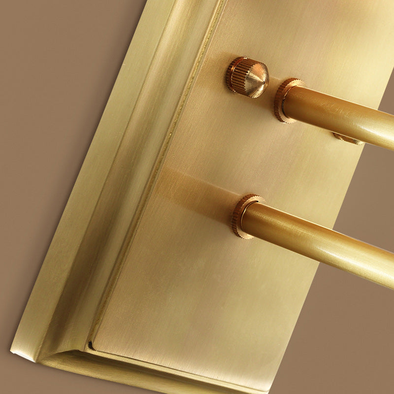 Acabado de latón 1 Luz de bombilla Luz de la plataforma Modernista Lighting de pared de tambor de vidrio crema para sala de estar