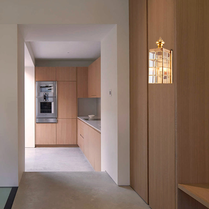 Sala de estar rectangular apliques de pared tradicional metal 1/2 bombas Luz de pared montada en la pared