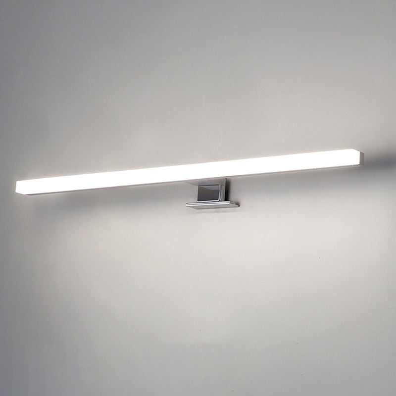 Contemporary Minimalism Linear Makeup Mirror Light Aluminum Alloy Wall Mount LED Vanity Light
