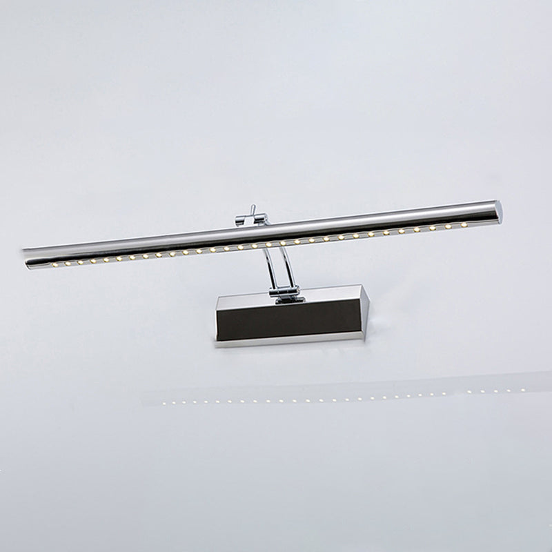 Conception du bras swing conception en acier inoxydable Vanité LED moderne simplicité style étanche du miroir de maquillage étanche