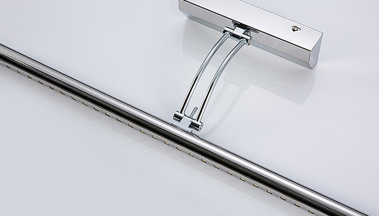 Conception du bras swing conception en acier inoxydable Vanité LED moderne simplicité style étanche du miroir de maquillage étanche