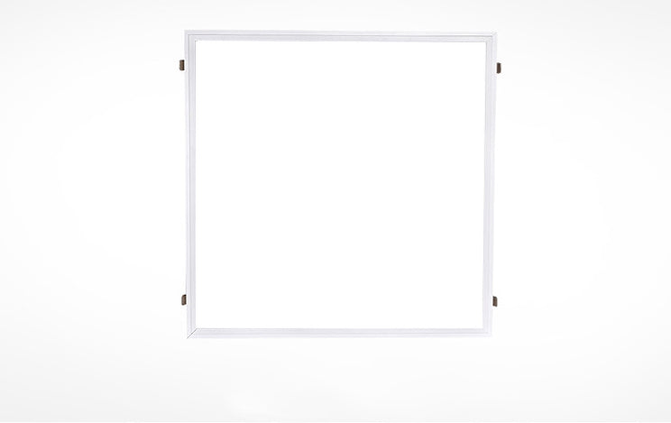 White Rectangular Flush Mount Recessed Lighting Minimalist LED Acrylic Ceiling Lamp for Office