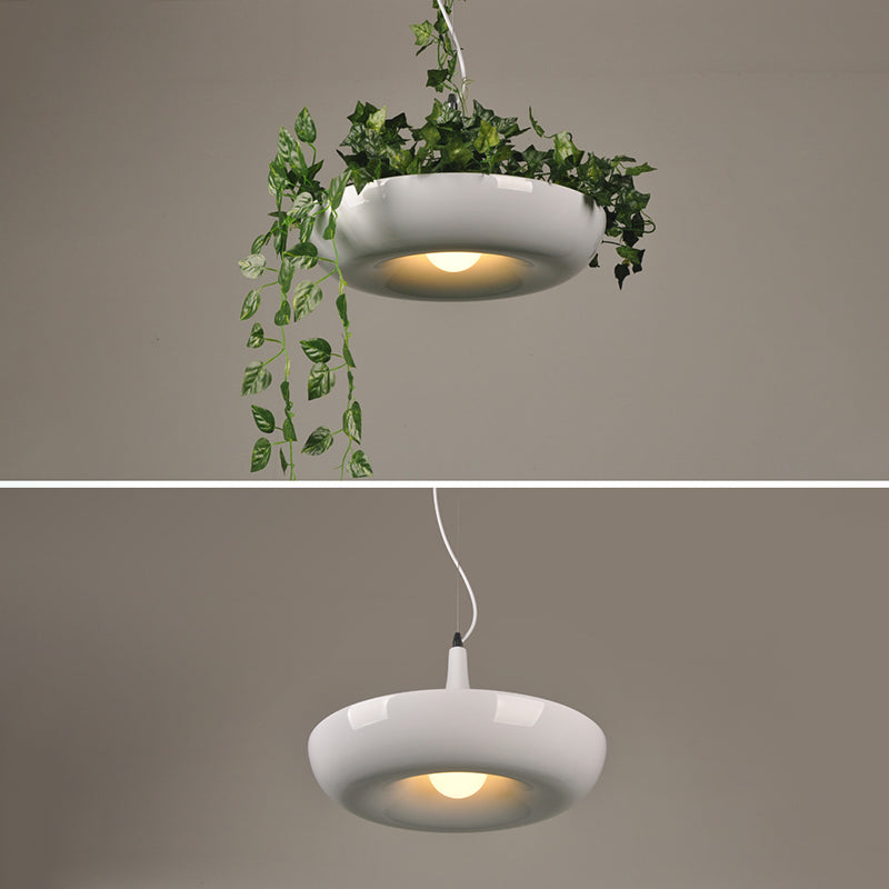 Industriële verfrissende planten hanglampen plafondlampen creatief een enkele licht hanglamp voor coffeeshop