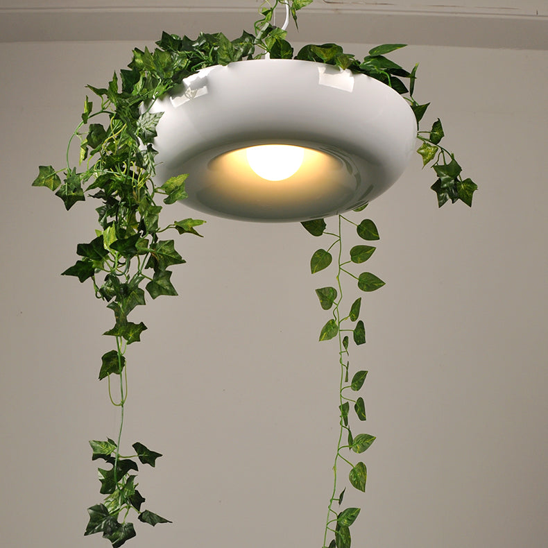 Industriële verfrissende planten hanglampen plafondlampen creatief een enkele licht hanglamp voor coffeeshop