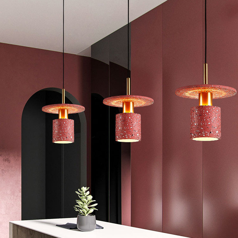 Noordse cement hanger plafondlampen enkel licht hangend licht voor restaurantbar