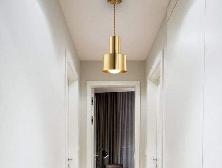 Metalen kooi hanglamp postmoderne stijl hanglamp armaturen voor bed veranda