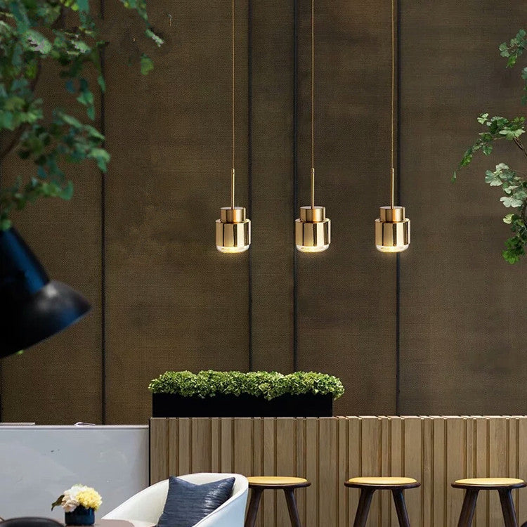 Postmoderne stijl Suspensie Hanger Smeedijzeren hanglamp voor restaurantbar