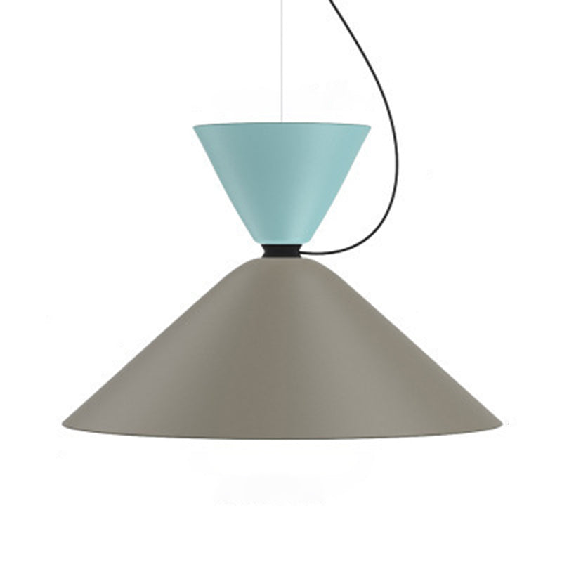 Gearceerde hangende verlichtingsarmatuur Noordse stijl metalen plafond hanglamp voor eetkamer