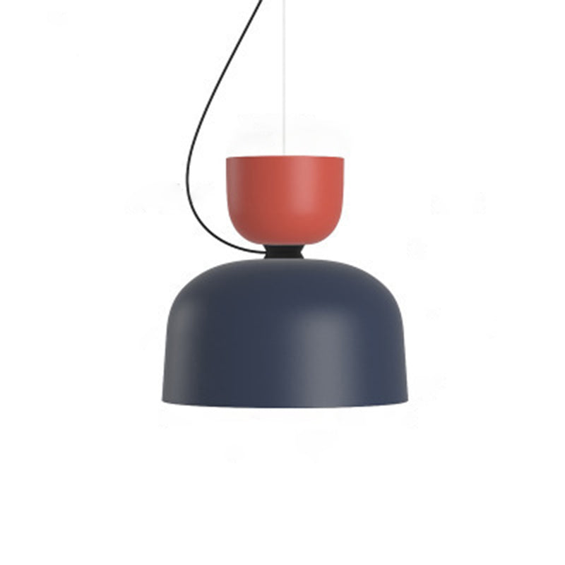 Gearceerde hangende verlichtingsarmatuur Noordse stijl metalen plafond hanglamp voor eetkamer