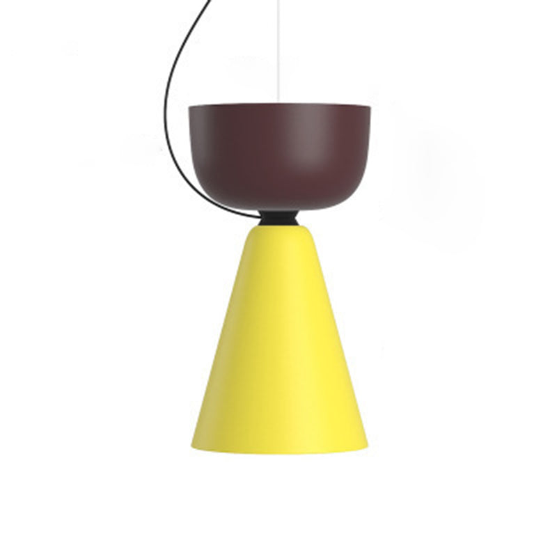 Gearceerde hangende verlichtingsarmatuur Noordse stijl metalen plafond hanglamp voor eetkamer