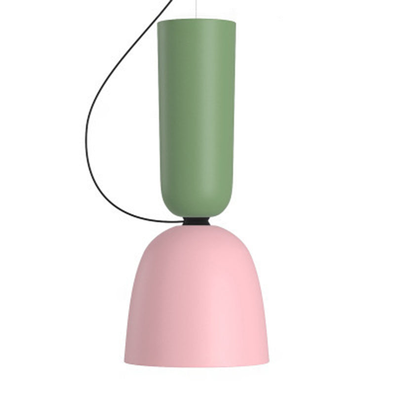 Gearceerde hangende verlichtingsarmatuur Noordse stijl metalen plafond hanglamp voor eetkamer