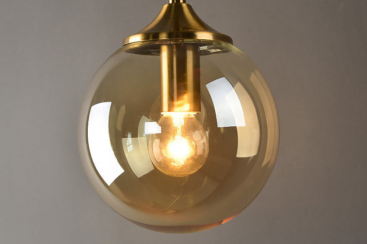 Retro -Nachtwandlampe Langarm Dekorative Glasball Innenwandbeleuchtung