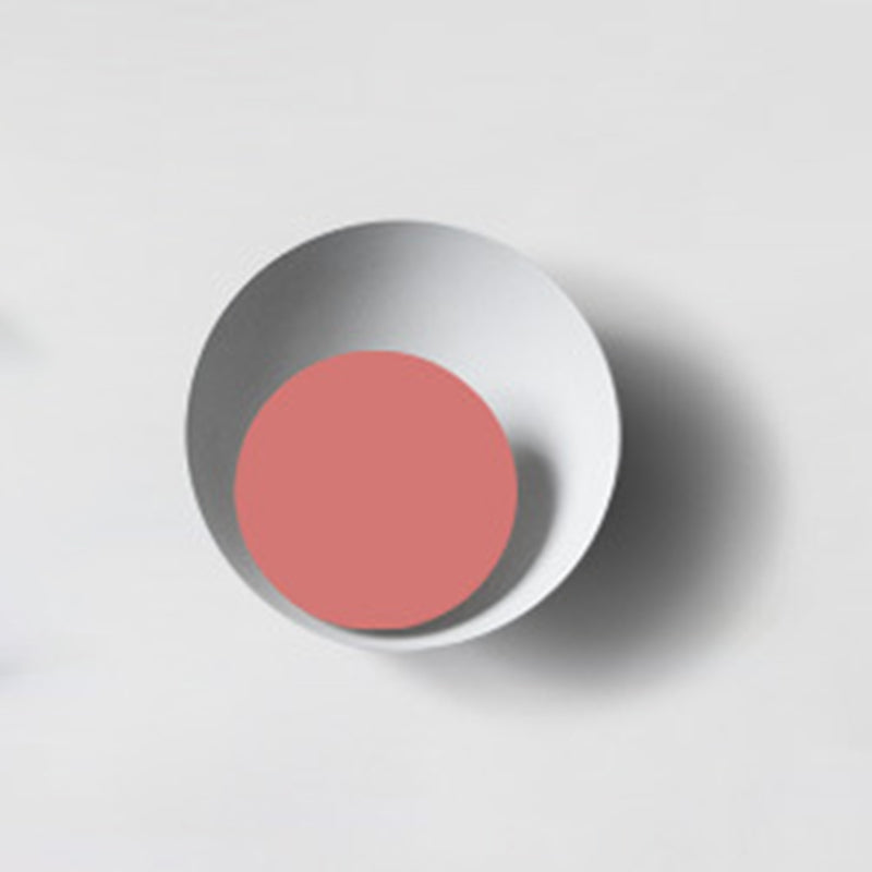 Nordic New Creative Round Single Macaron Farbwandlampe