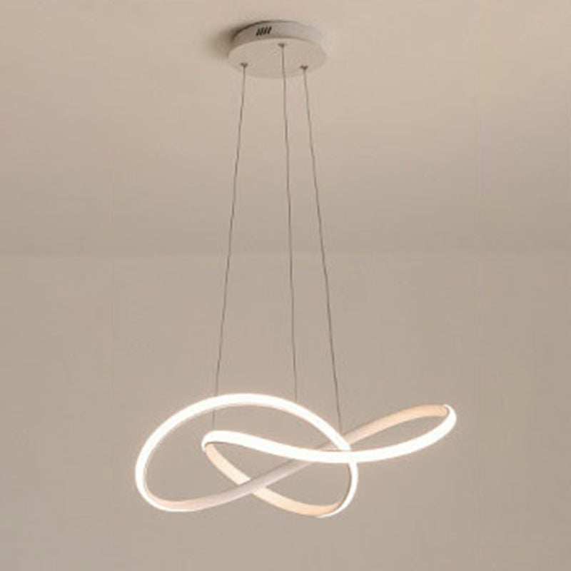 Moderni apparecchi di illuminazione a sospensione a ciondoli lineari luci a sospensione acrilica