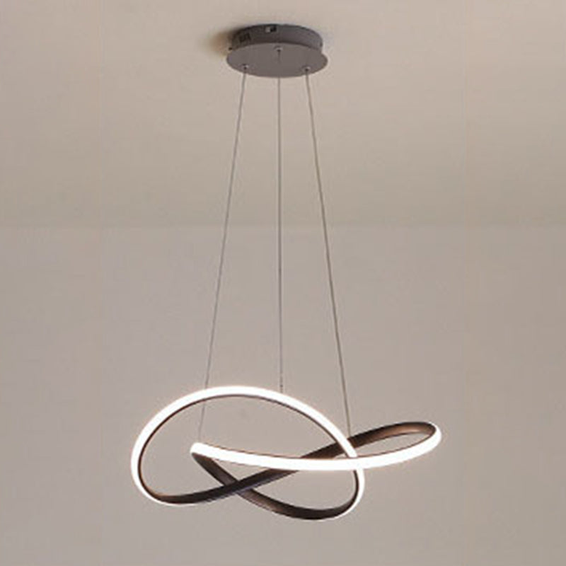 Moderne lineaire hanger verlichtingsarmaturen Acryl hanglampen