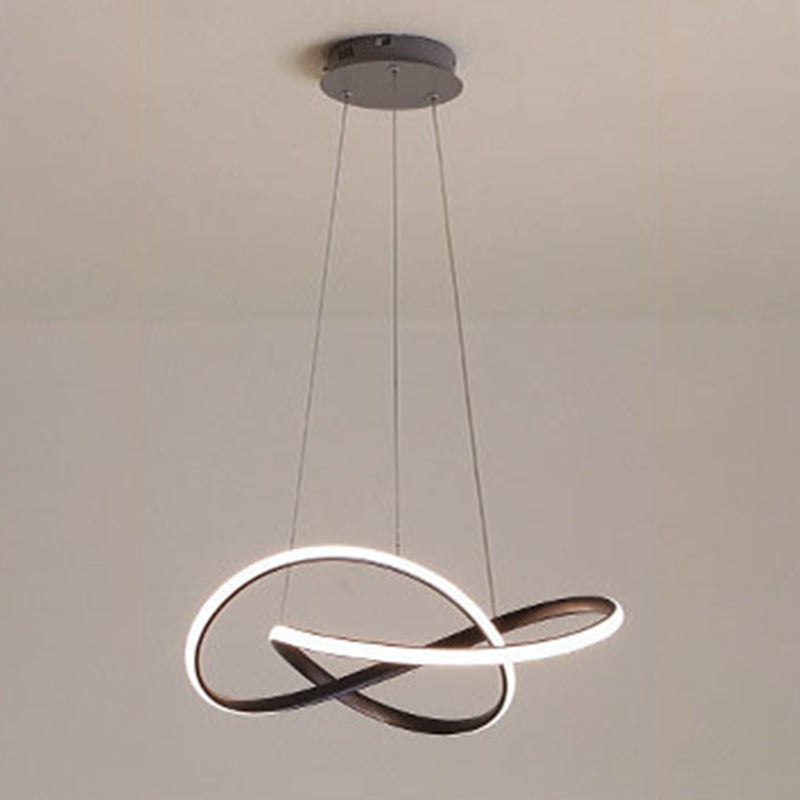 Moderni apparecchi di illuminazione a sospensione a ciondoli lineari luci a sospensione acrilica