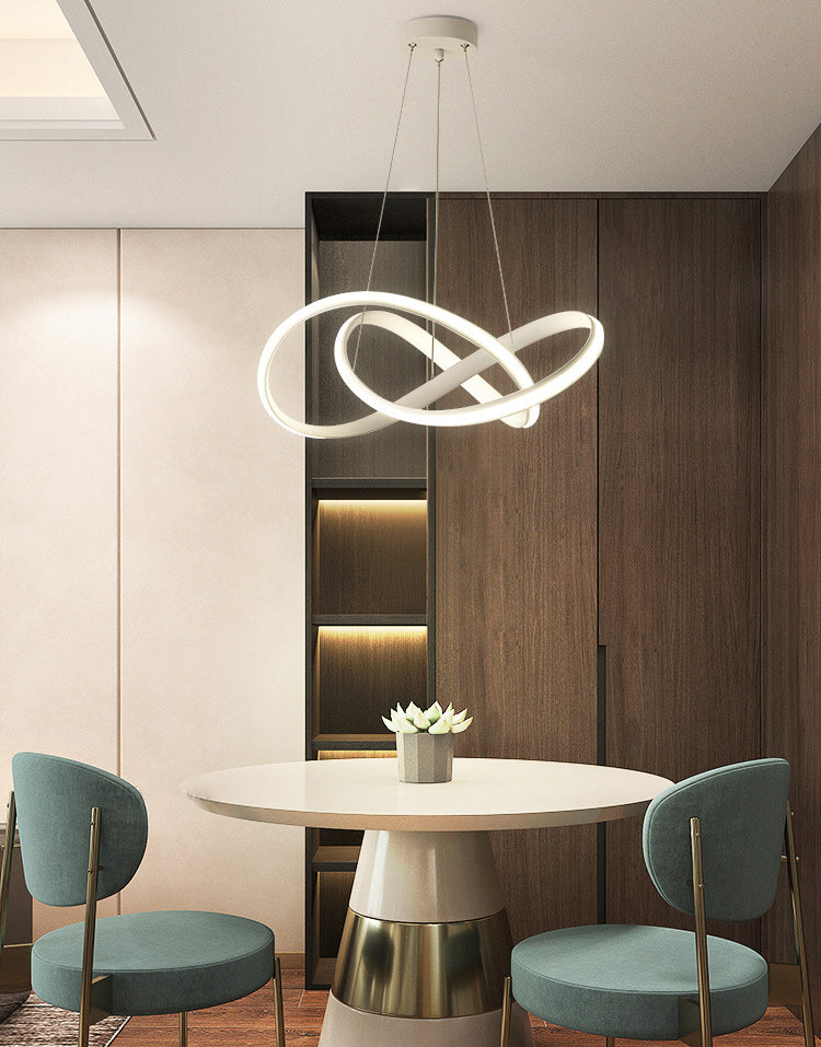 Moderne lineaire hanger verlichtingsarmaturen Acryl hanglampen