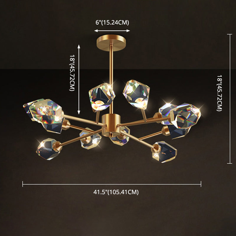 Spray Pendant Lighting Fixtures Modern Crystal Pendant Lights