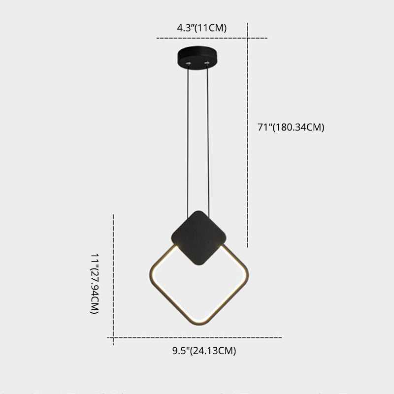 Luci a soffitto a sospensione moderna Gel silice 1 1 lampada a soffitto leggero