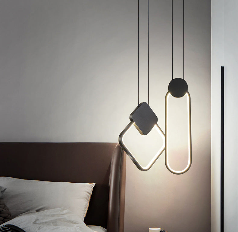 Luci a soffitto a sospensione moderna Gel silice 1 1 lampada a soffitto leggero