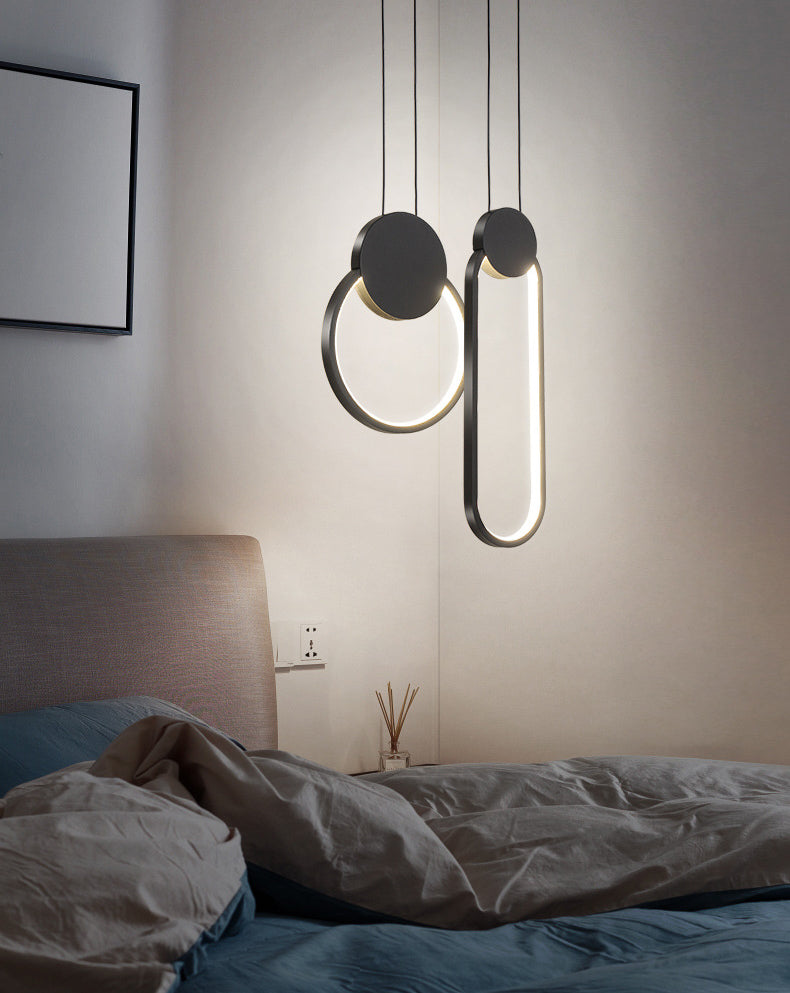 Luci a soffitto a sospensione moderna Gel silice 1 1 lampada a soffitto leggero