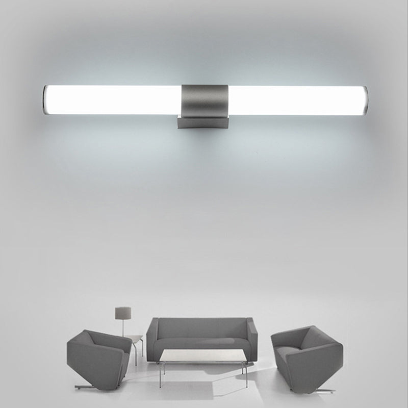 Simplicity Cylindrical Wall Light Sconce Acrylic Wall Light Fixtures for Bathroom