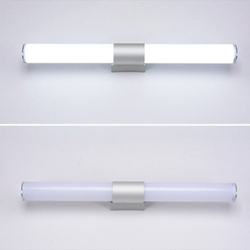 Simplicity Cylindrical Wall Light Sconce Acrylic Wall Light Fixtures for Bathroom