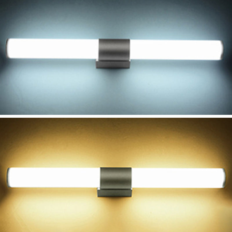 Simplicity Cylindrical Wall Light Sconce Acrylic Wall Light Fixtures for Bathroom