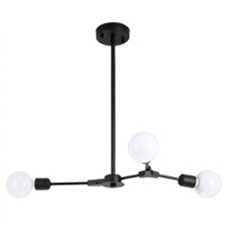 Stile minimalista Nordico Lampaggio Light Multi Lights Branhi Apri Lulb Illuminazione Ciondolo per sala da pranzo camera da letto