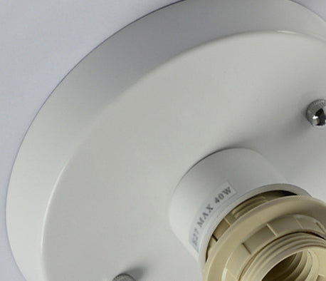 Modern Minimalist Fabric Ceiling Flush Mount Light Square Shape Semi Flush Mount Lighting for Bedroom