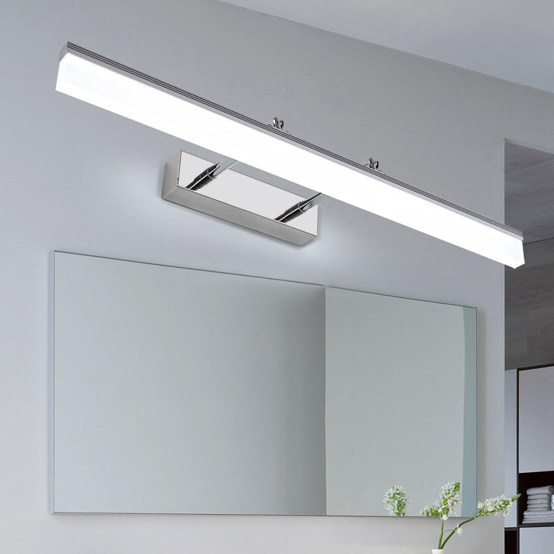 Contemporary Simplicity Rectangle Wall Mounted Lights Acrylic Wall Mounted Lamp for Bathroom