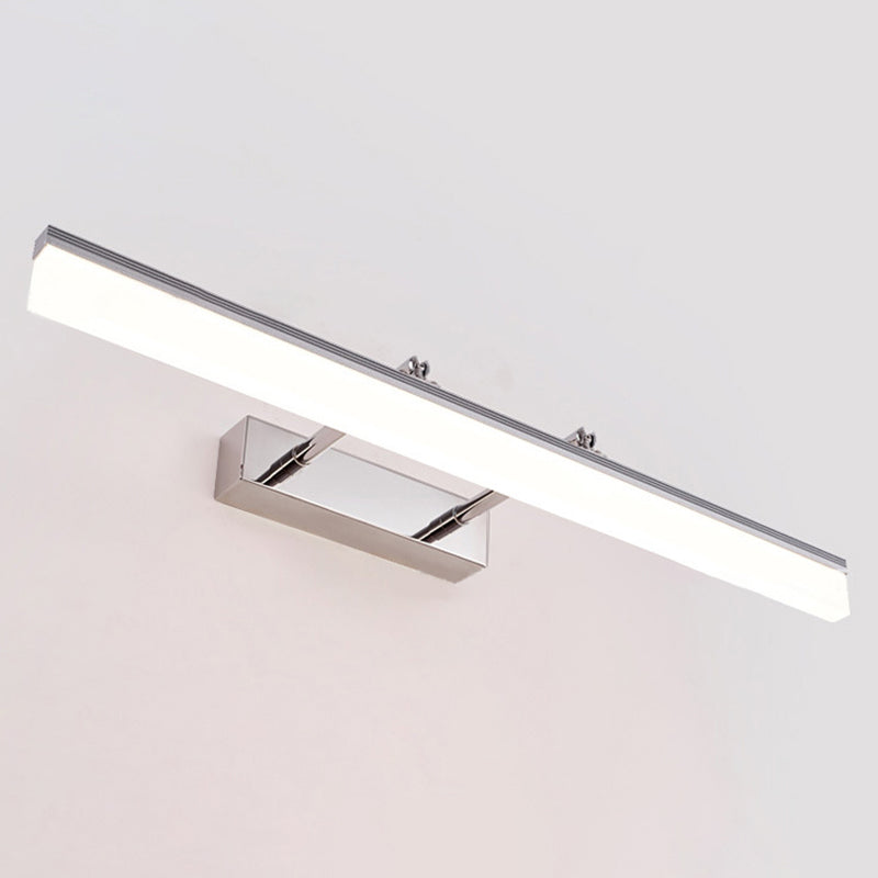 Contemporary Simplicity Rectangle Wall Mounted Lights Acrylic Wall Mounted Lamp for Bathroom