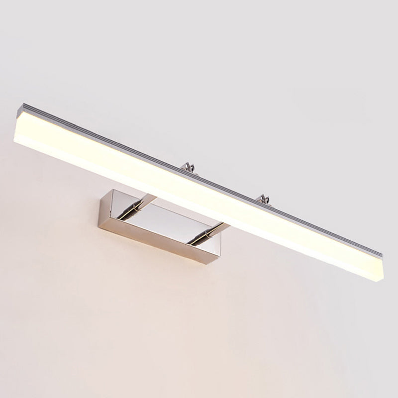 Contemporary Simplicity Rectangle Wall Mounted Lights Acrylic Wall Mounted Lamp for Bathroom