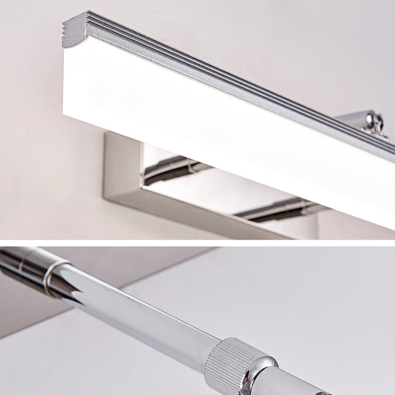 Contemporary Simplicity Rectangle Wall Mounted Lights Acrylic Wall Mounted Lamp for Bathroom