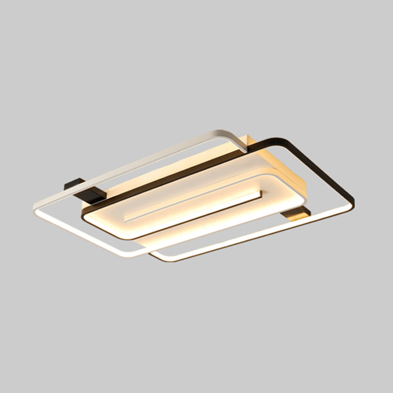 Moderne Semi Flush Mount Light Armatuur Acryl Flush Light Fixtures