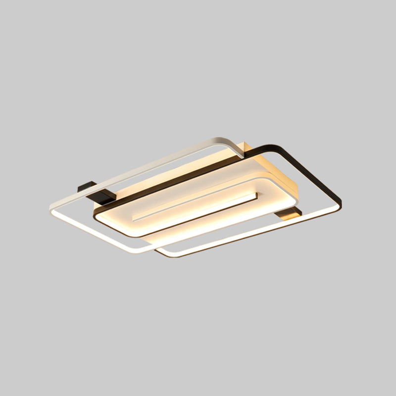 Moderne Semi Flush Mount Light Armatuur Acryl Flush Light Fixtures