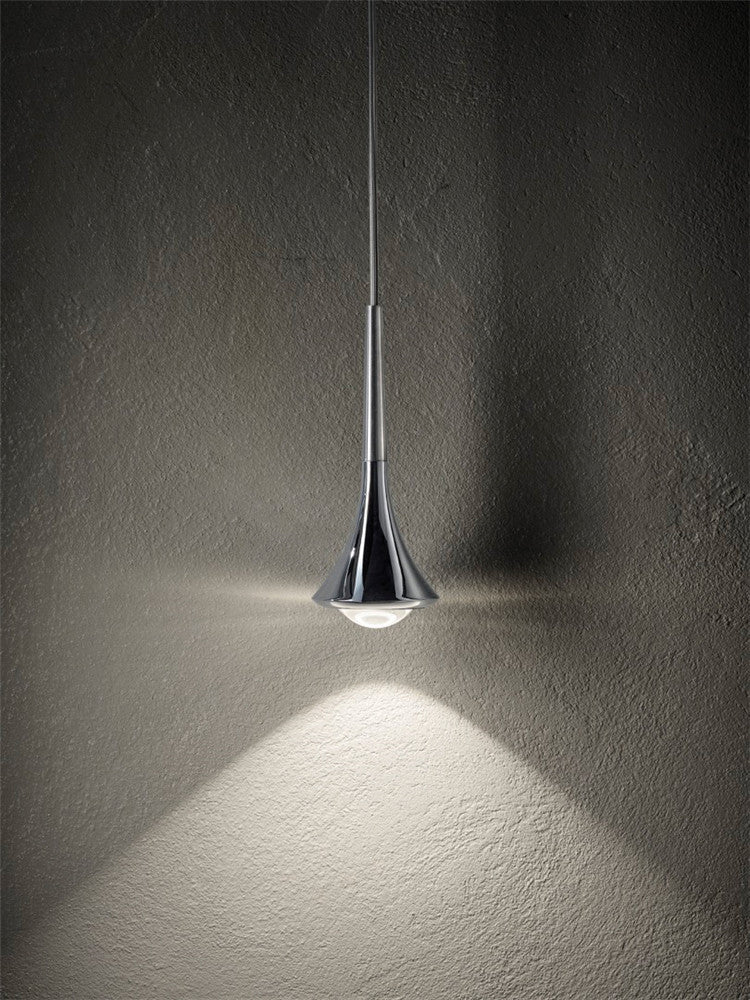 Raindrop LED Pendant Light Minimalist Aesthetic Acrylic Dining Room Suspension Lamp