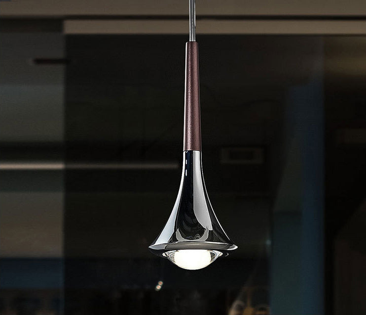 Raindrop LED Pendant Light Minimalist Aesthetic Acrylic Dining Room Suspension Lamp