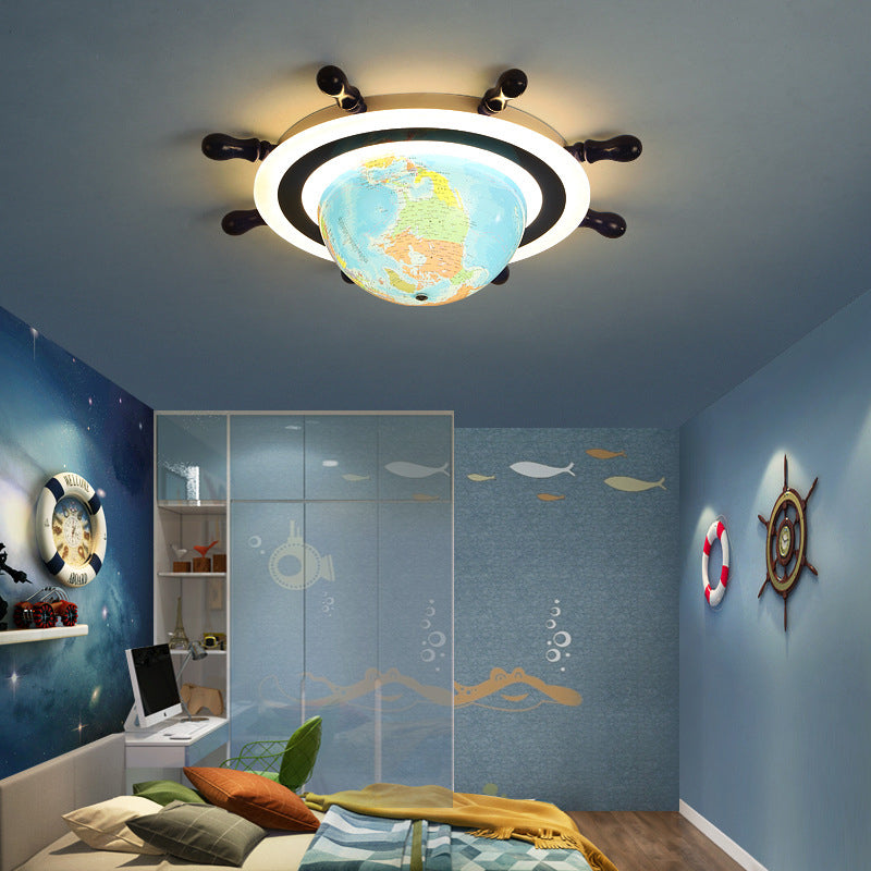 Halfronde inbouwverlichtingsarmaturen Kinder acryl inbouw