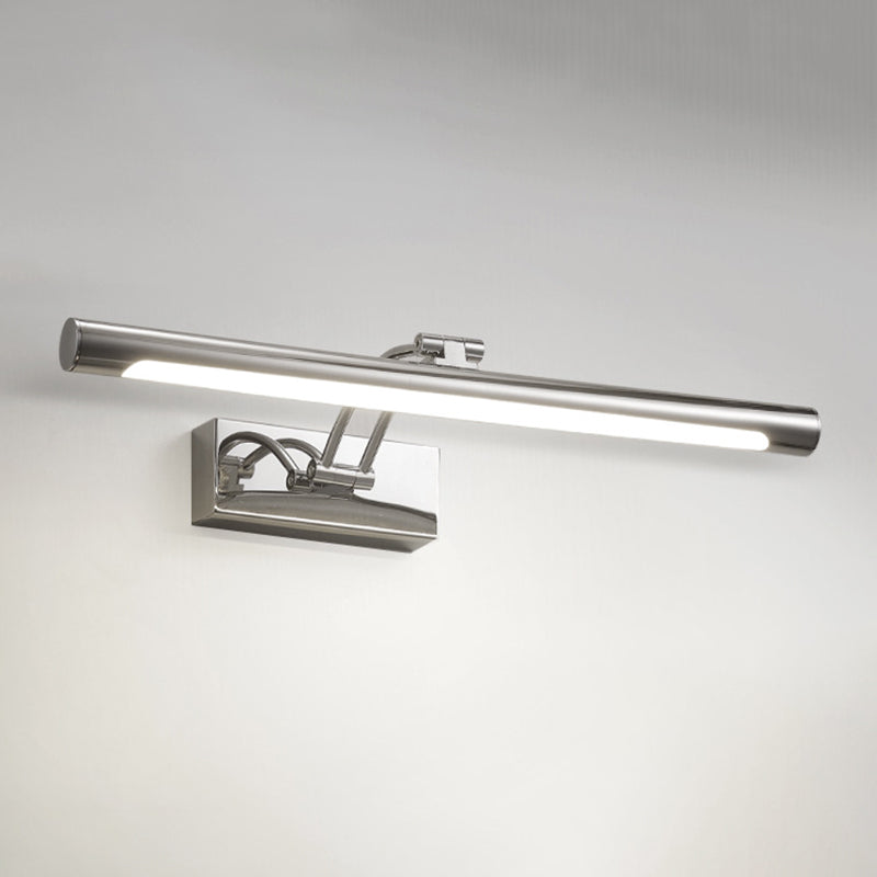 Luce regolabile moderna bagno vanità vanità con lampada girevole a testa di vanità in metallo