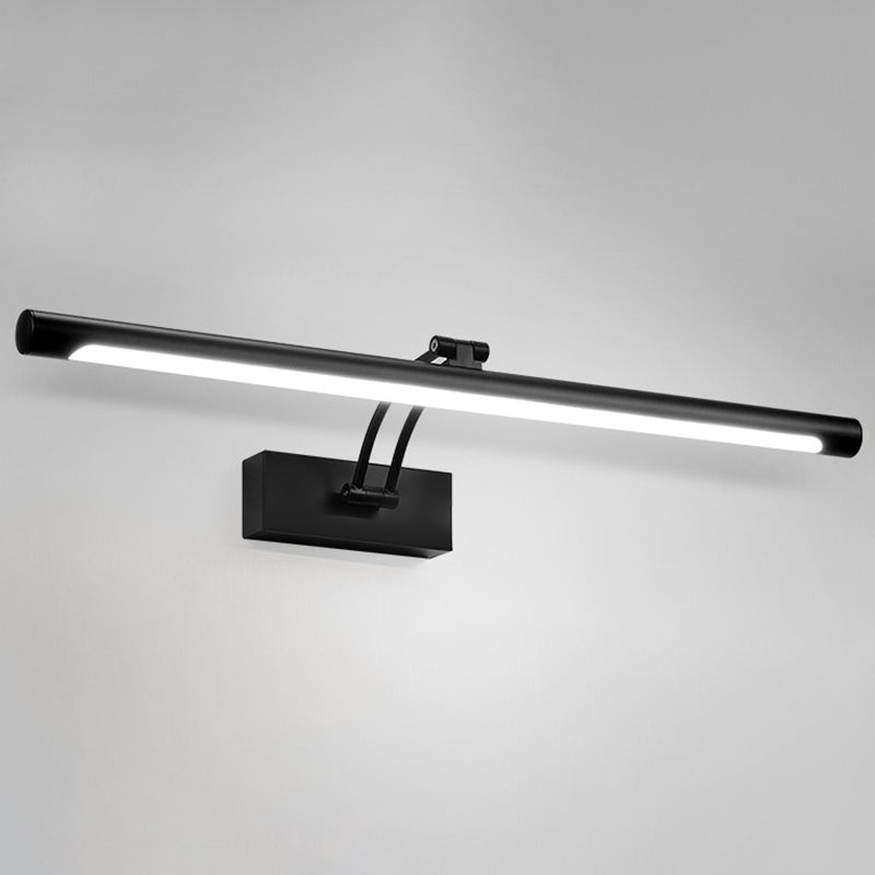 Luce regolabile moderna bagno vanità vanità con lampada girevole a testa di vanità in metallo