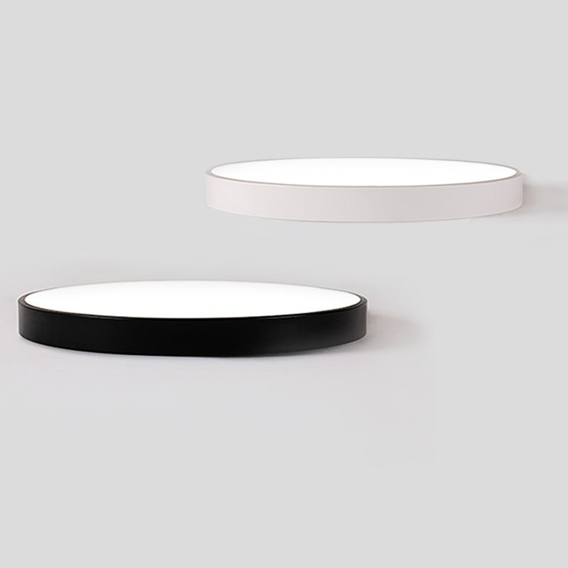 Moderne einfache dünne runde LED Deckenleuchte Acryl Schmiedeeisen Deckenleuchte Licht für Schlafzimmer