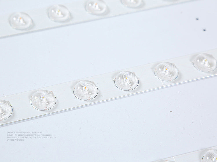 Moderne einfache dünne runde LED Deckenleuchte Acryl Schmiedeeisen Deckenleuchte Licht für Schlafzimmer