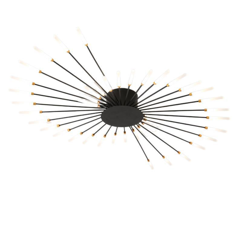 Fireworks Semi Flush Mount Light Modern simplicity Acrylic Ceiling Light Fixture for Living Room