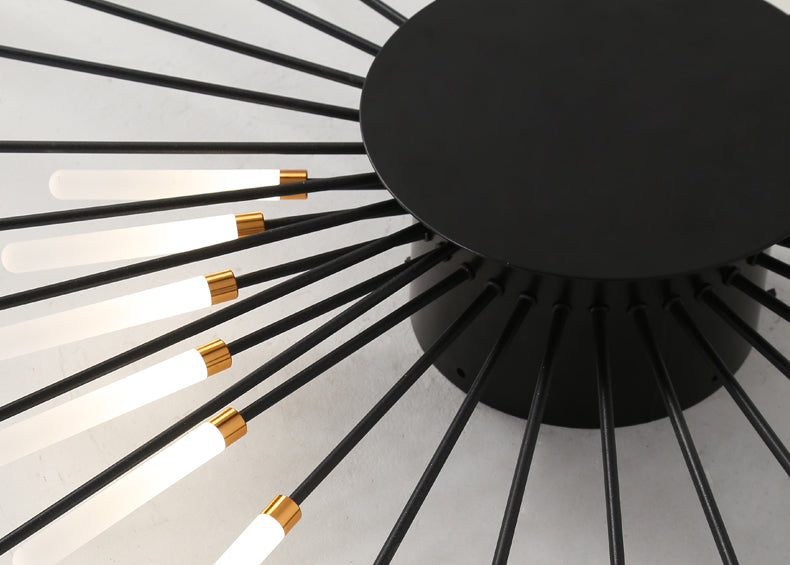 Fireworks Semi Flush Mount Light Modern simplicity Acrylic Ceiling Light Fixture for Living Room